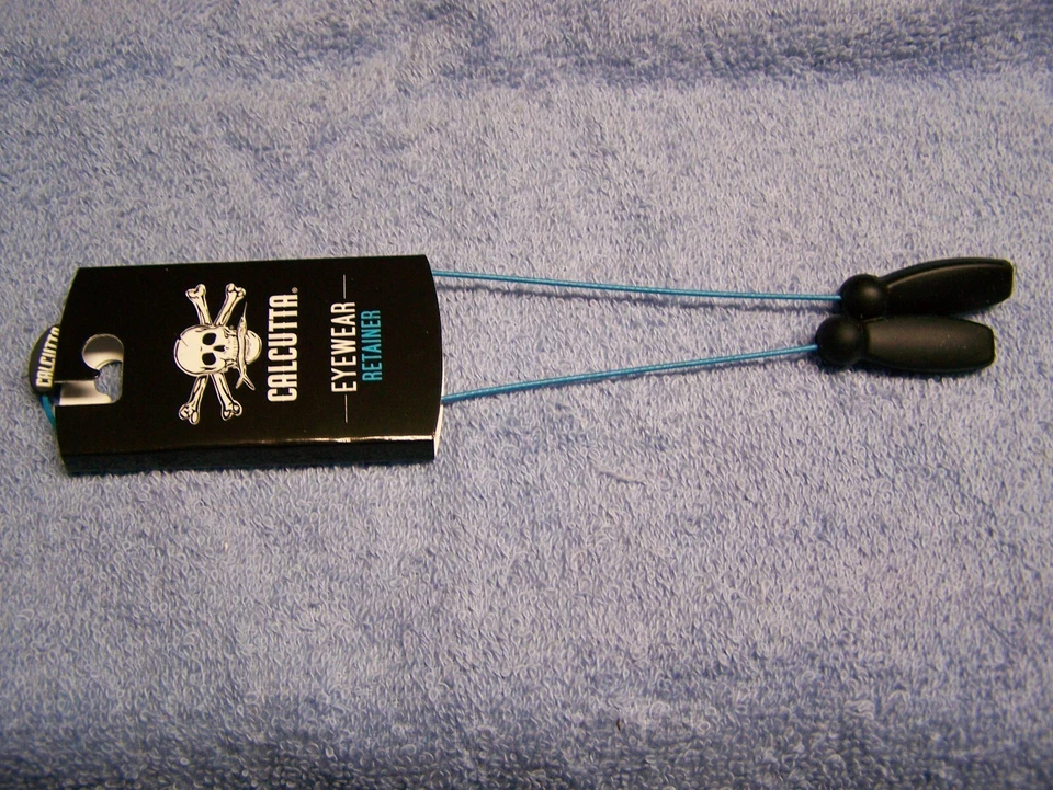 Retenedor de gafas de sol de alambre Calcutta CWSGR elección de color negro plata o azul Foto 4 de 4