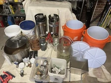 home beer brewing equipment used