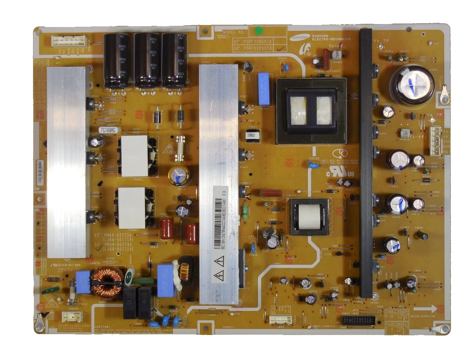 Fuente de alimentación TV Samsung Tablas Para Sanyo