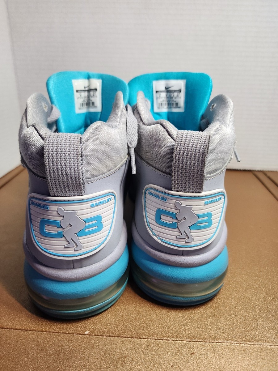 Nike Air Force Max CB 2 Charles Barkley Mens Size 9 Gray Gamma