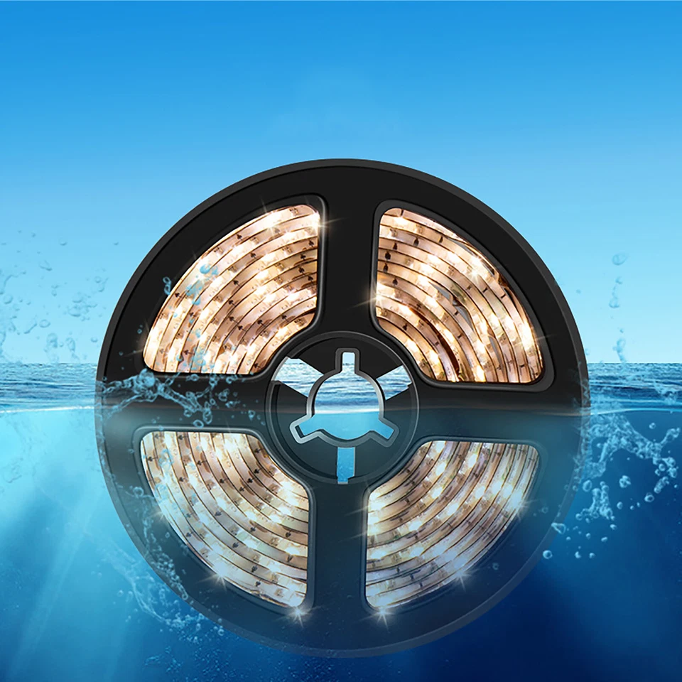 1/2/3/5M 5V USB LED Strip Light USB 2835 Waterproof Cabinet Kitchen TV Lighting - Image 2 of 4