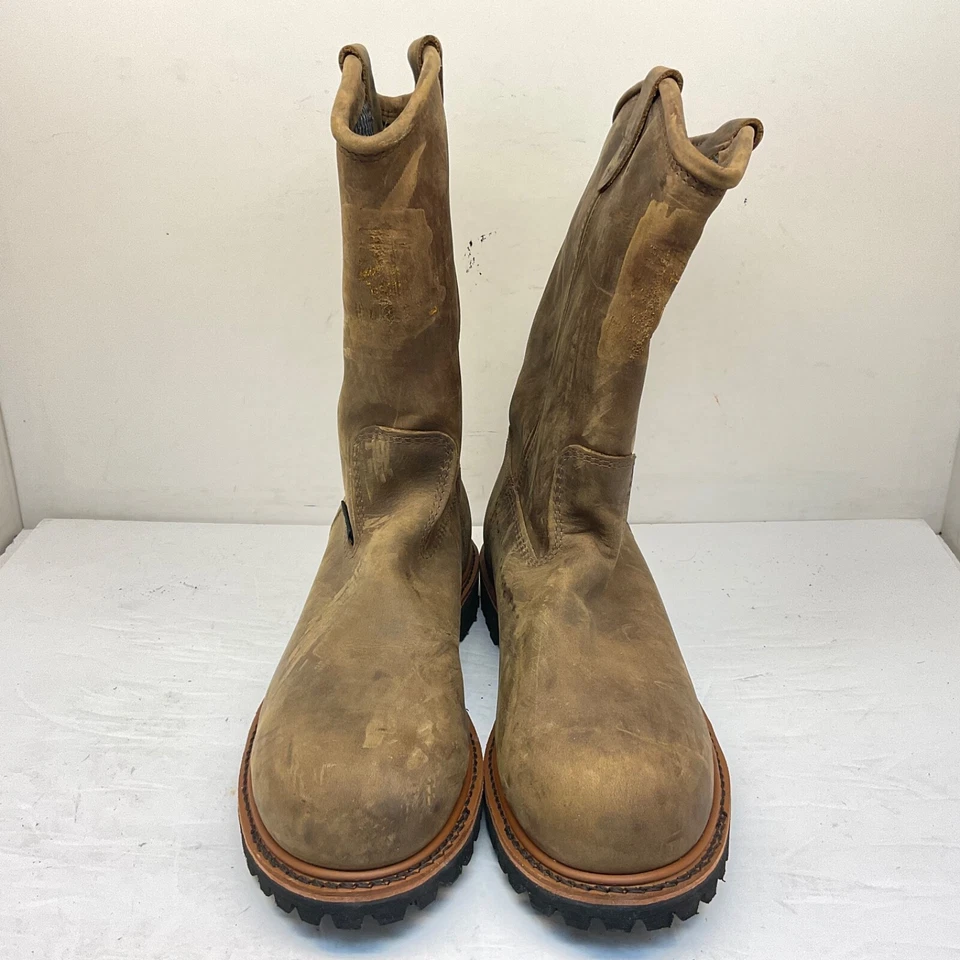 Botas de liniero Halls Matterhorn 640W para hombre *Hechas en EE. UU.* marrón talla 11EE Foto 2 de 4