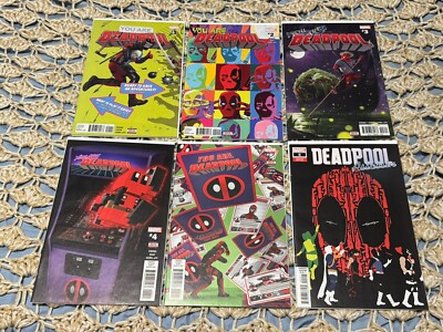 You Are Deadpool #1 2 3 4 5 Complete Set 2018 Marvel NM, Assassin #6 JTC Variant