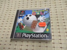 Thumbnail of ebay&reg; auction 156500290819 | Everybody's Golf für Playstation 1 PS1 PSone PSX *OVP*