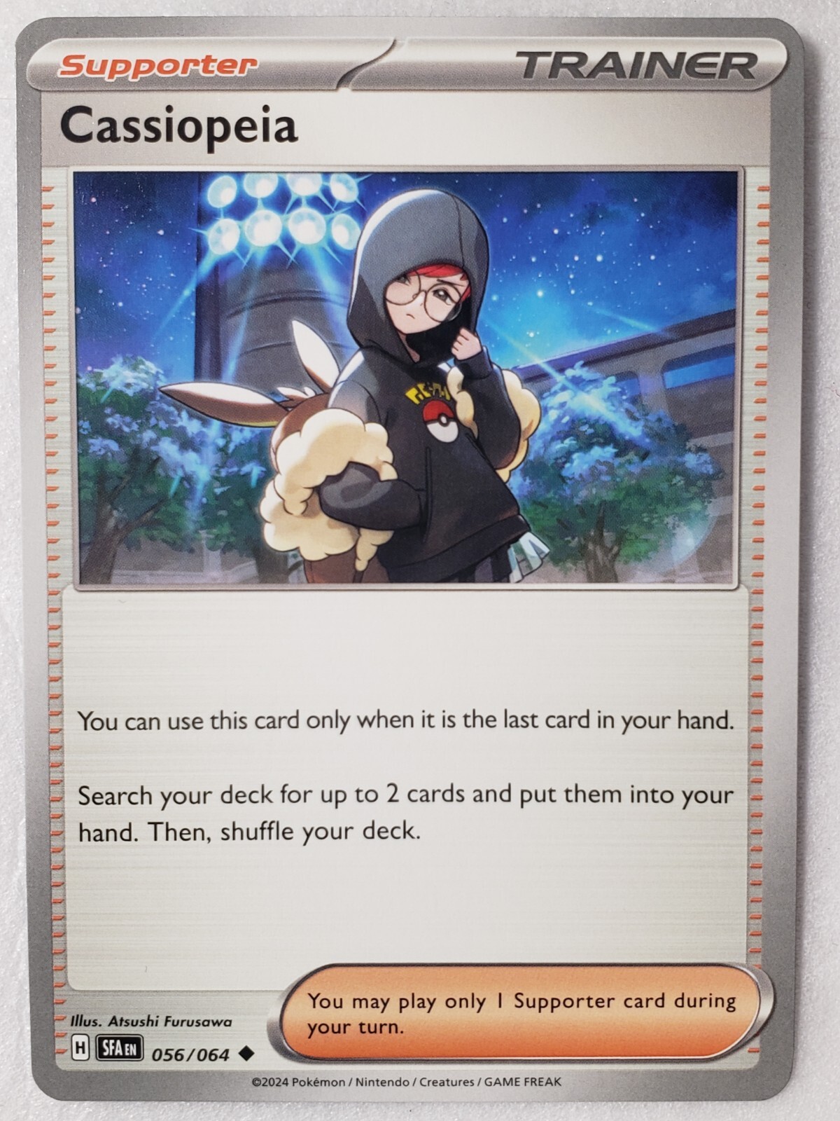Cassiopeia 056/064 NM / M - Shrouded Fable Pokemon Card - $2 Combined Shipping