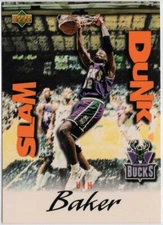1997-98 Upper Deck Nestle Slam Dunk Vin Baker #SD8
