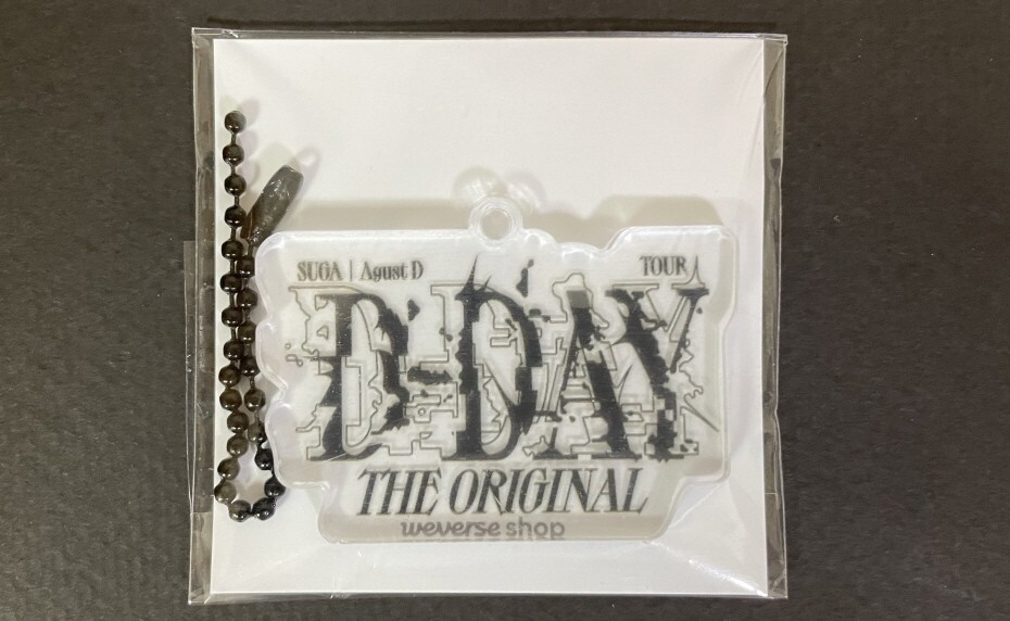 BTS-SUGA | AGUST D TOUR 'D-DAY' THE ORIGINAL WEVERSE POB ACRYLIC