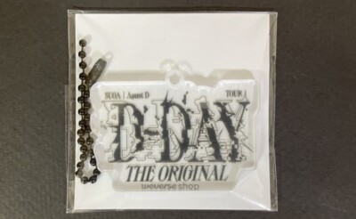 BTS SUGA Agust D TOUR D-DAY ストラップキーリング BTS-SUGA | AGUST D TOUR 'D-DAY' THE ORIGINAL WEVERSE POB ACRYLIC