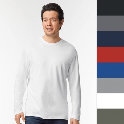 Gildan Softstyle Adult Long Sleeve T-Shirt 64400 Damen Herren T-Shirt NEU