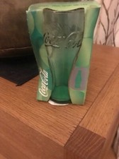 McDonald’s Green Coca Cola Glass, 2006, New In Box.