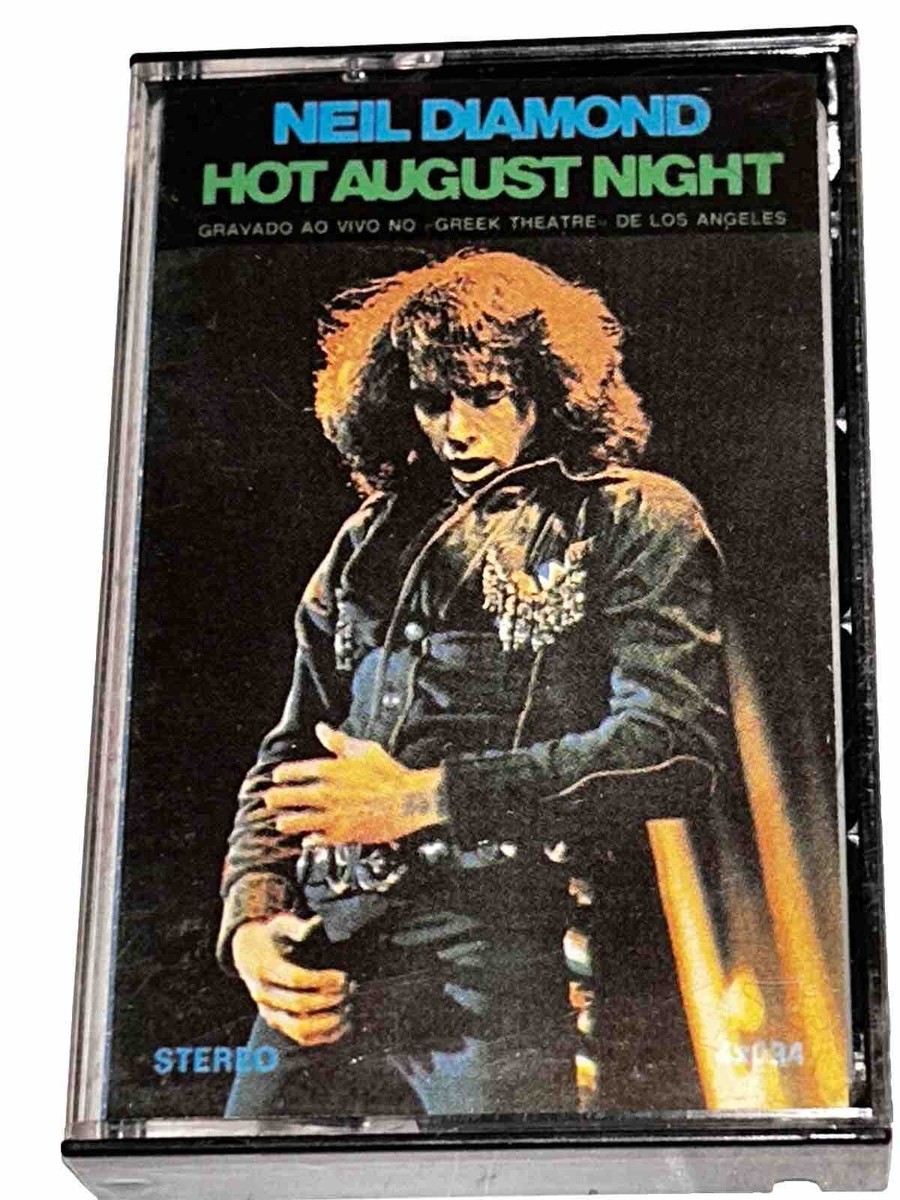 Neil Diamond Hot August Night Music 1 Album Cassette 1D33 | eBay