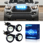 4x LED Blue Grille Mark light For Toyota Tacoma Tundra 4Runner