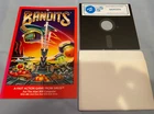 BANDITS - Atari 800 Computer Sirius Software Video Game Disk & Sleeve - TESTED!