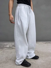 Manfinity Men's Loose Fit Drawstring Sweatpants – Wide Leg, Baggy, Perfect Gift