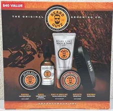 Beard Guyz Adventurous Grooming 5 piece Set - All Beard Textures