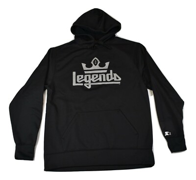 Mens AAF Atlanta Legends Football Black Pullover Hoodie New L, XL, 2XL, 3XL
