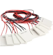 10pcs 12V 60W TEC1-12706 Heatsink Thermoelectric Cooler Cooling Peltier Module