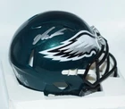 JALEN CARTER Signed Philly Eagles LIX Champs  Mini Helmet + JSA Wit COA WC524669