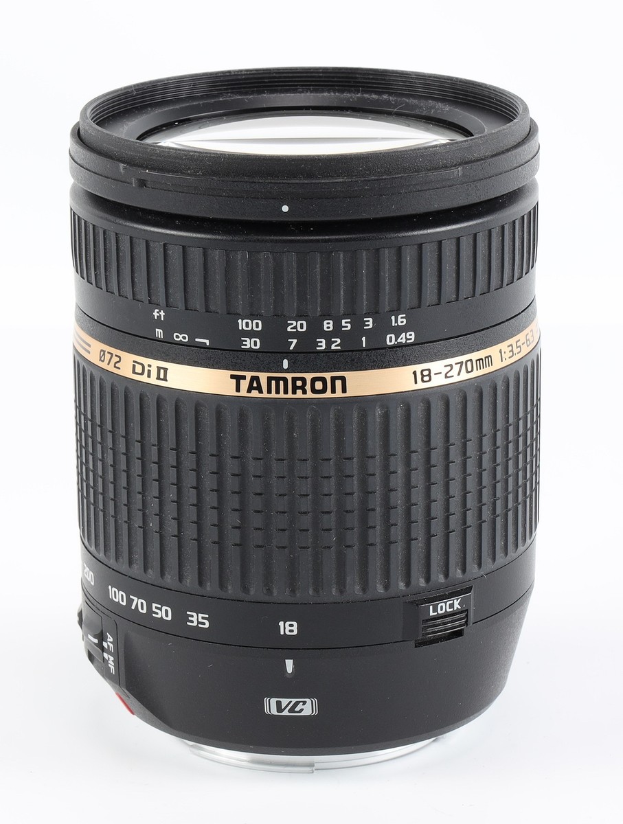Tamron 18-270mm f/3.5-6.3 Aspherical Di II VC IF LD APS-C Lens for