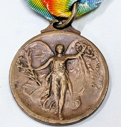 WW1 Greek Victory Medal by Henry Nocq military