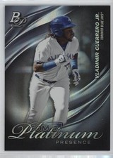 2019 Bowman Platinum Wal-Mart Platinum Presence Vladimir Guerrero Jr #PP-2 4f5