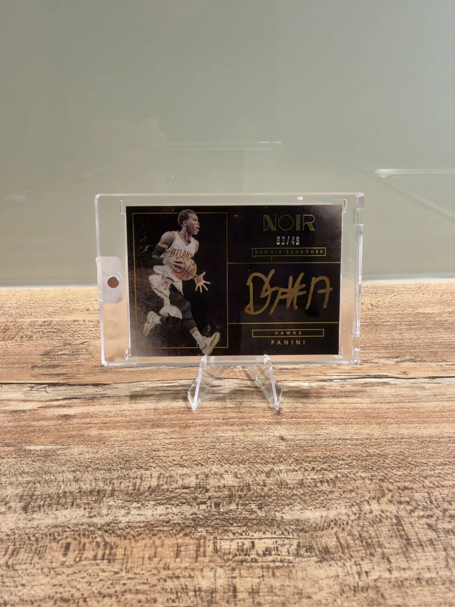 Dennis Schröder Noir Gold On Card /49 2015-16