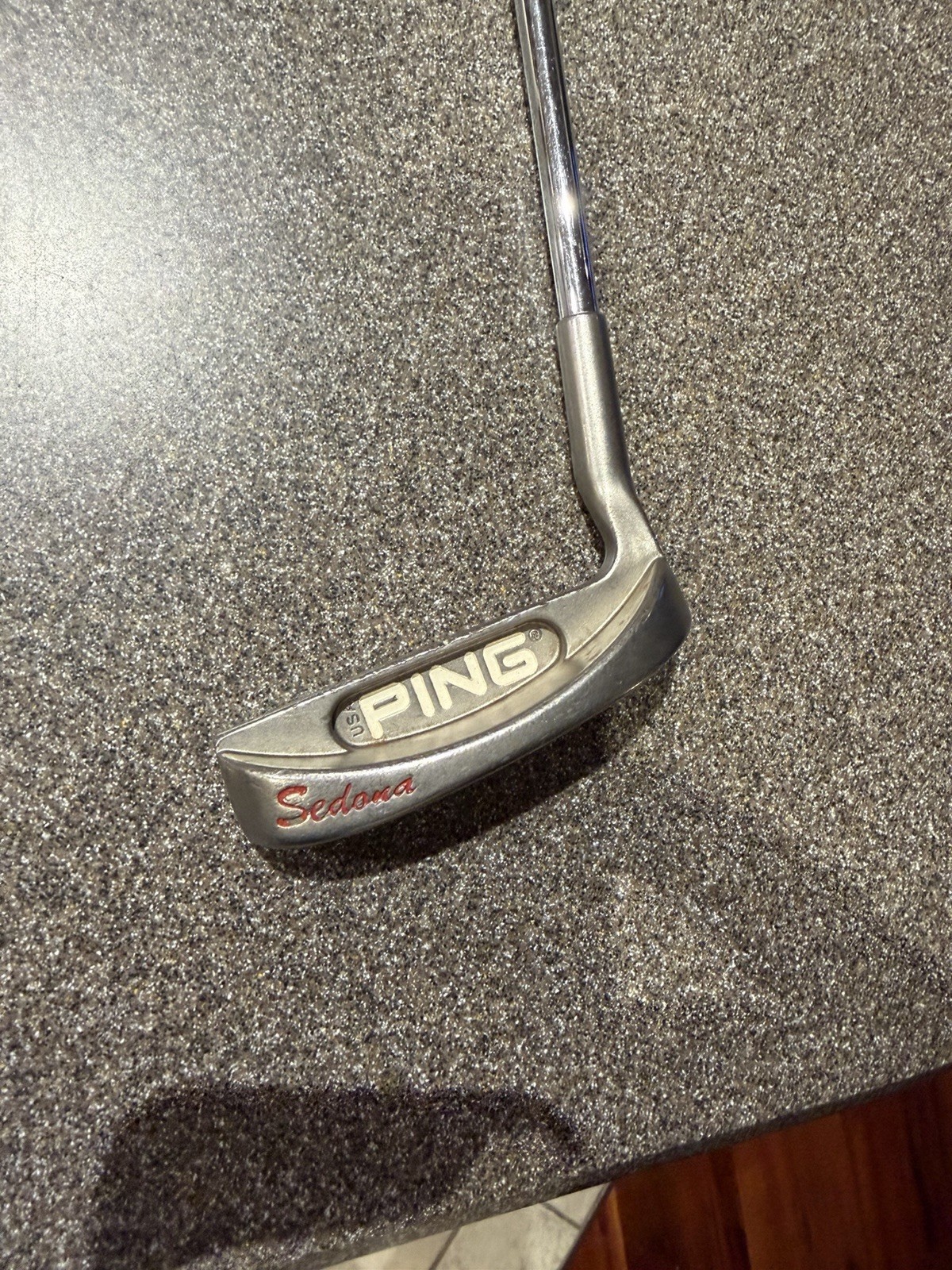 PING Sedona PZ-1 Left-Handed Putter Golf Pride Tour SNSR Grip Silver ...