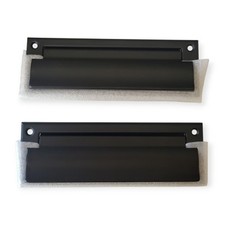 Solid Brass Mail Slot Matte Black