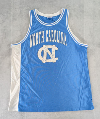VTG North Carolina Tar Heels Basketball Jersey Apex One 90s Blue Men XL