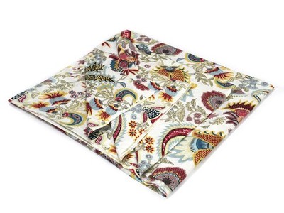 Multi Hand Printed 100% Cotton 20 Yard Fabric NO TARRIF CHARGES 100% ZK_339