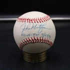 John Montefusco Signed Rawlings Baseball Autograph No-Hitter 9/29/76 ZJ22603