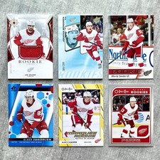 Red Wings Rookie Lot (6): Veleno Jersey /699, Berggren /299, Soderblom /399, Mo