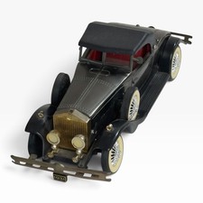 VTG 1931 Rolls Royce Replica Model Car AM Radio Made In Hong Kong Classic READ