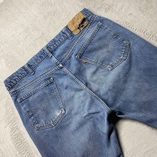Vintage Levi  s 505 Jeans Mens 38x28 Blue Orange Tab 1981 80s Denim USA Made