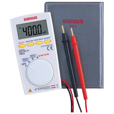 Sanwa PM3 Digital Multimeter, multifunktionaler kompakter tragbarer...