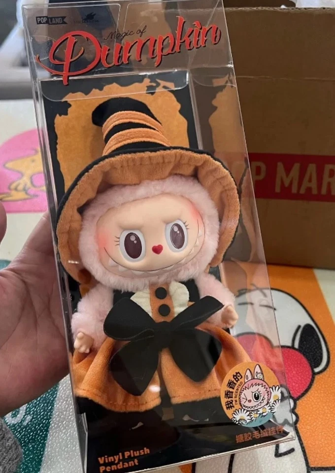 Authentic Pop Mart Mokoko Halloween Pumpkin Vinyl Plush - Image 4 of 4