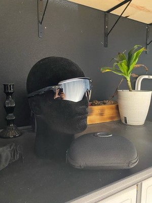 Silver Oakley Encoder Sunglasses