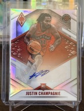 2021-22 Panini Chronicles - Phoenix Rookie Auto Justin Champagnie /99