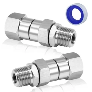 Acier inoxydable 360 Raccords pivotants de degré pour lave-pression jusqu'à 4000 PSI
