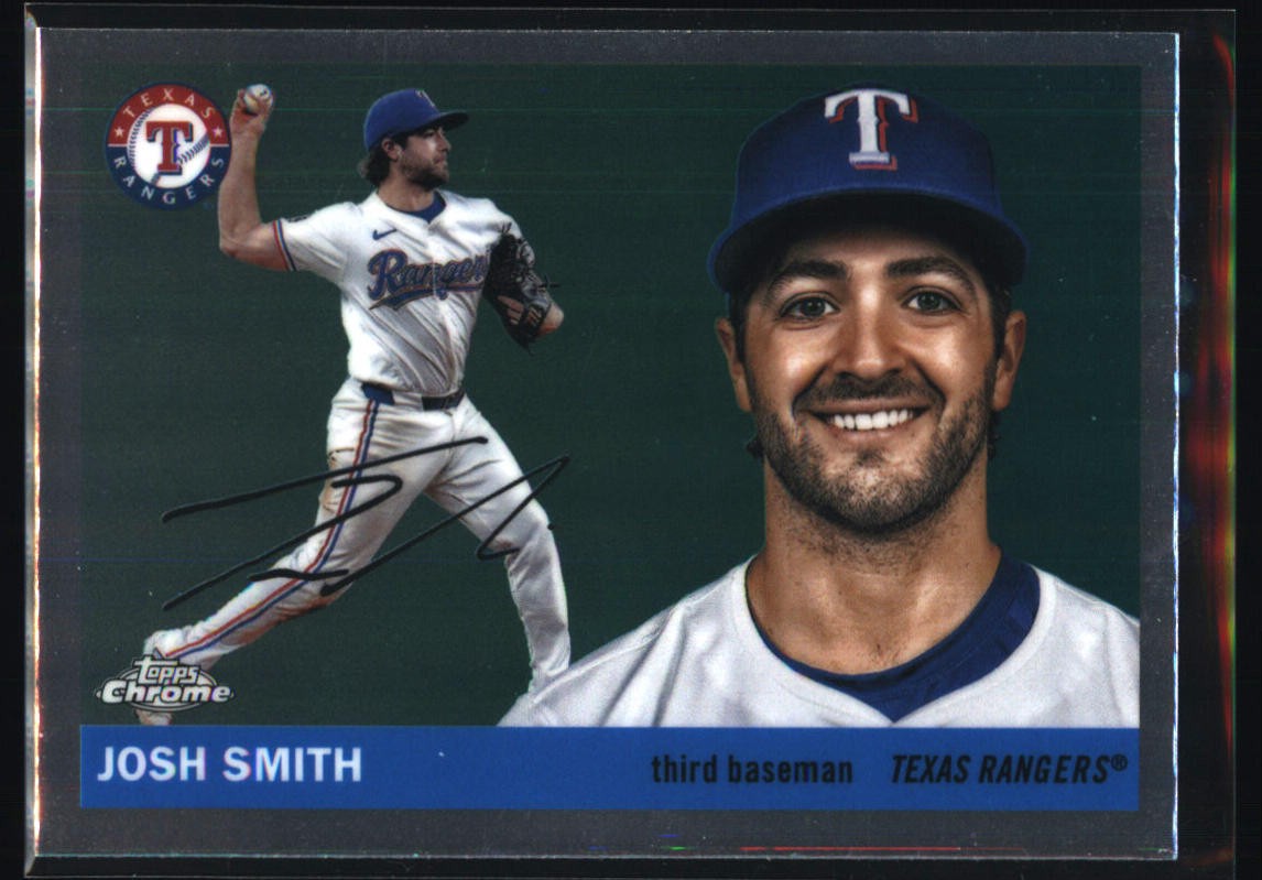 2025 Topps Chrome Platinum #177 Josh Smith Texas Rangers