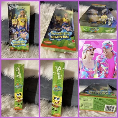 Barbie Loves SpongeBob Squarepants Doll Nickelodeon Mattel US Seller NRFB NICE!