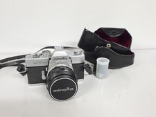 Minolta SRT 101 Film 35mm Camera With Soft Cover Case  Film