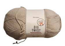 Big Twist Value Yarn Pound 100 Acrylic 17.6oz Weight 4 NEW- 1