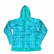 Blue marmot girls reversible zip up jacket