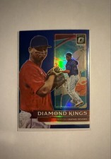 2022 Panini Donruss Optic - Diamond Kings Rafael Devers #2 Blue Prizm /75
