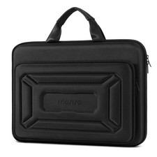 MOSISO 15.6 inch Laptop Hard Case, 15-16 Waterproof Shockproof Bag Black