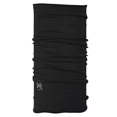 Buff Original schwarze Kopfbedeckung wiegt 37 g oder 1,3 oz und misst 51 cm x 24,5 cm 2