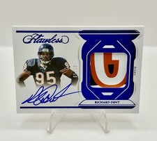 2025 Panini Flawless RICHARD DENT Sapphire Number Patch ON CARD AUTO Bears /10