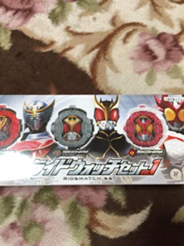 Kamen Rider Zi-O DX Ride Watch Set VOL.1 Toy Kuuga Agito Ryuki Bandai ...