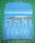 National 6 Pc Machinist Telescoping Gage Set With Pouch - Lot 07-27